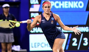La campeona olímpica Mónica Puig regresa y debuta en Tokio con triunfo