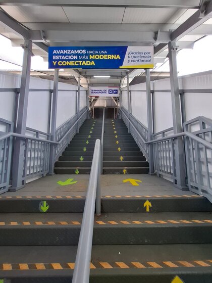 Atención usuarios del Metro: habilitan paso temporal hacia la estación de Albrook