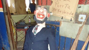 La tradición del muñeco 'Judas' sigue viva en Parita