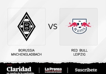 Hoy RB Leipzig jugará de local a Borussia Mönchengladbach