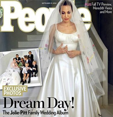 Angelina Jolie y Brad Pitt desvelan primeras imágenes de su 'relajada' boda
