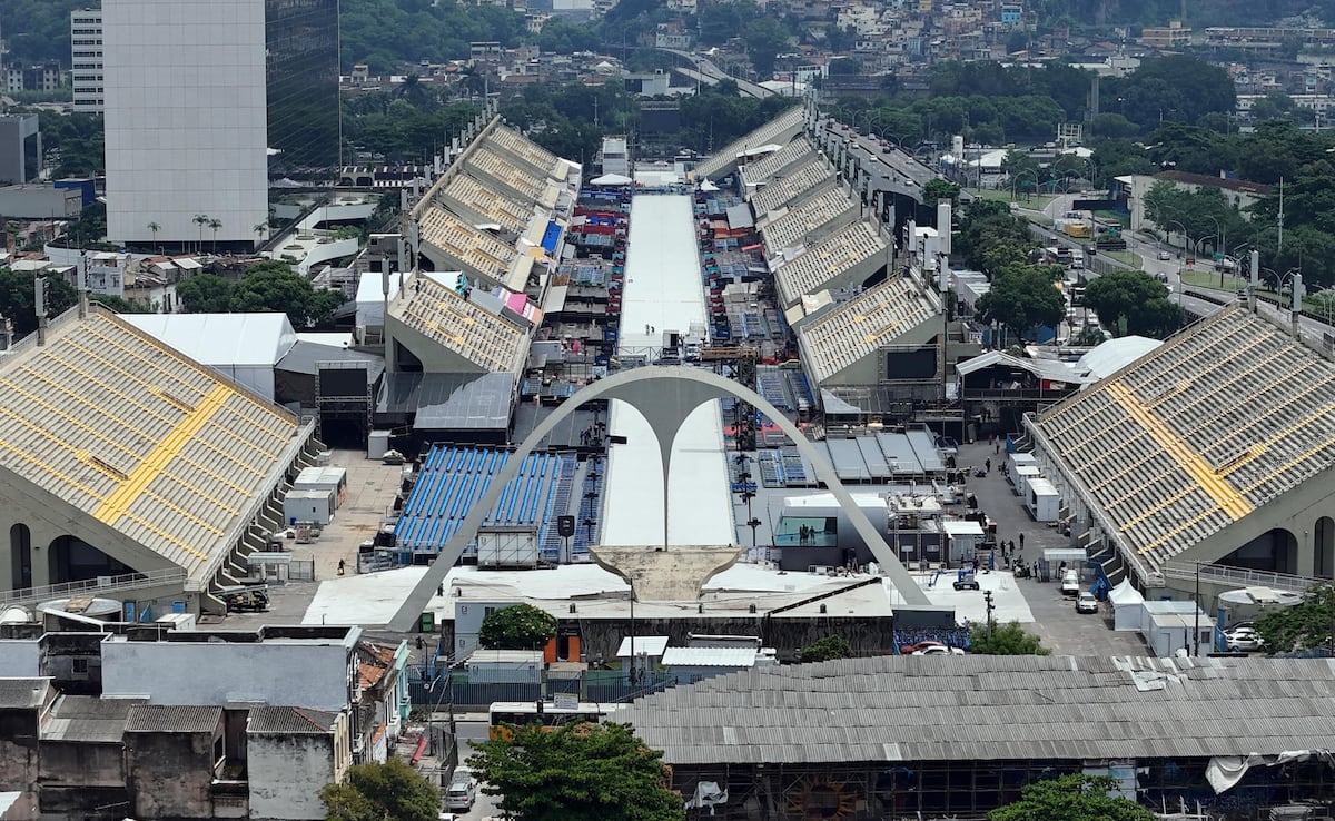 El sambódromo de Río de Janeiro cumple cuarenta años como el templo del ...