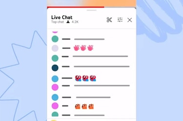 YouTube añade emoticonos personalizados para comentar durante las retransmisiones en directo