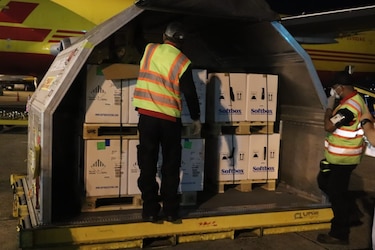 Panamá recibe 198 mil 900 nuevas dosis de vacunas anticovid, a través del mecanismo Covax 