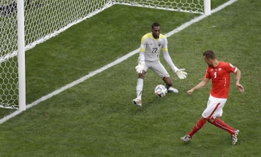 Suiza arranca con agónica victoria sobre Ecuador
