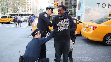 Varios detenidos en Nueva York en protesta por sucesos de Baltimore