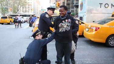 Varios detenidos en Nueva York en protesta por sucesos de Baltimore