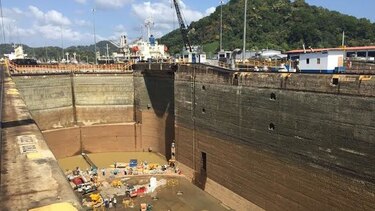 Trabajos de mantenimiento en las esclusas de Pedro Miguel culminarán este miércoles