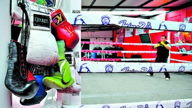 Los guantes de los Reyes del boxeo