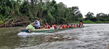 Defensoría verifica condiciones en Bajo Chiquito, comunidad receptora de los migrantes que buscan llegar a Estados Unidos