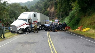 Triple colisión deja una víctima fatal en Chiriquí