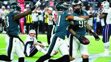 Eagles ganan el Super Bowl y hacen historia en la NFL
