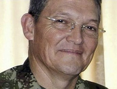 Un grupo de las FARC confirma que el general Alzate está en su poder