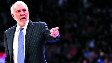 Mil 176 victorias para el ‘coach’ Popovich
