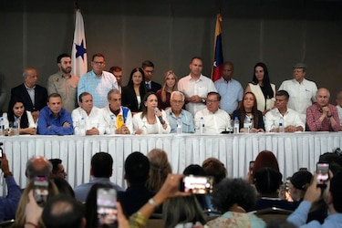 El cónclave de la oposición venezolana en Panamá, el pacto que define la candidatura de María Corina Machado