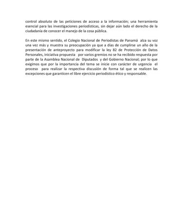 Más agrupaciones rechazan el proyecto que deroga la ley de Transparencia
