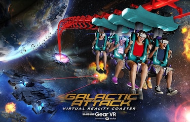 Parque temático Six Flags tendrá montaña rusa en realidad virtual