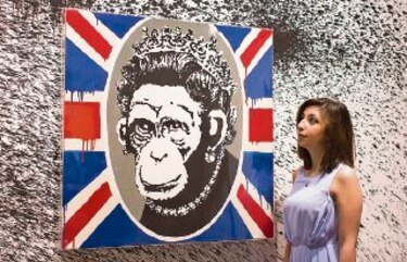 Sotheby´s sale a la calle con Banksy