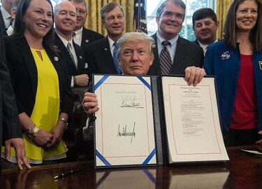 Donald Trump y la NASA coinciden en un objetivo: llegar a Marte