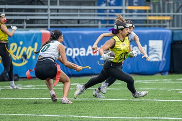 Eagles, Kolts, Raiders y Dragons triunfan en semifinales de la Kiwanis Football League