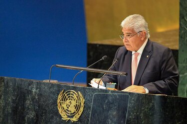 El presidente Mulino habla ante la Asamblea General de la ONU