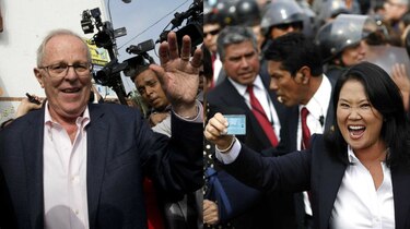Kuczynski camina lento al triunfo, pero a Fujimori aún le ayudan los números