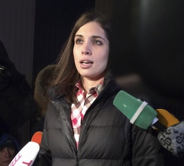 Las Pussy Riot María Aliójina y Nadezhda Tolokónnikova salen en libertad