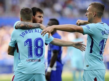 Messi lidera triunfo de Barcelona ante Alavés