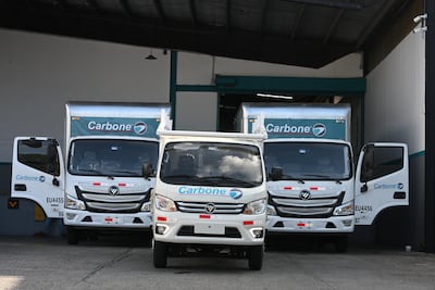 FOTON y Excel Panamá hacen entrega de flota a Empresas Carbone