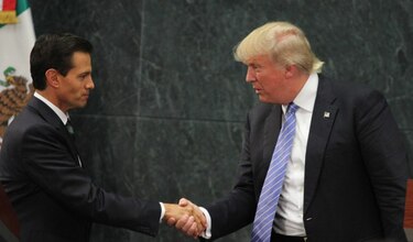Trump  recibirá al 'primer ministro' Peña Nieto el 31 de enero