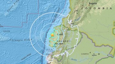 Ecuador: Sismo de 6 grados deja dos heridos y grietas en edificaciones