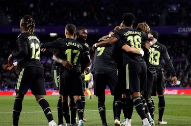 Ancelotti alaba el partido del Valladolid y valora los tres puntos
