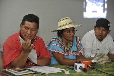 Ngäbes buglés apuestan por el diálogo en sede de Naciones Unidas