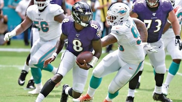 Los Ravens y Titans se lucen en la semana 1
