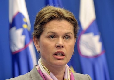 Renuncia la primera ministra de Eslovenia