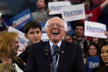 Bernie está ganando
