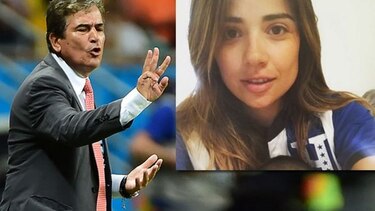 Director técnico Jorge Luis Pinto es grabado mientras golpea a su hija en Colombia