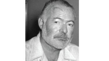 Un cuento de Hemingway se publica por primera vez