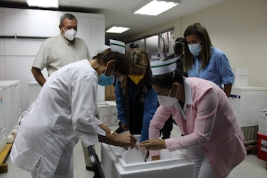 En Panamá se han aplicado un millón 343 mil 784 dosis de las vacunas anticovid