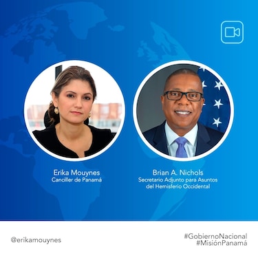 Erika Mouynes y Brian Nichols hablan sobre Cumbre de las Américas, migración irregular y alianza para la democracia