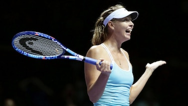 Sharapova se impone ante Halep y se acerca a las semifinales