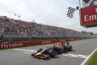 Ricciardo gana el Gran Premio de Canadá