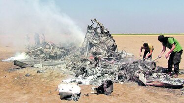 Derribo de helicóptero ruso deja cinco muertos