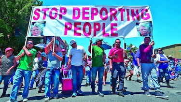 Marchas contra la política migratoria