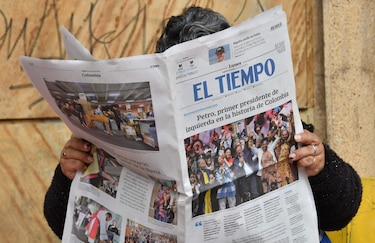 Una Colombia dividida empieza la transición