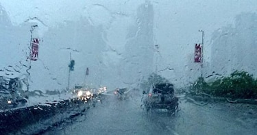 Ciudad capital, afectada por lluvias