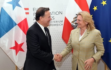 Presidente  Varela culmina su gira por Austria e Italia