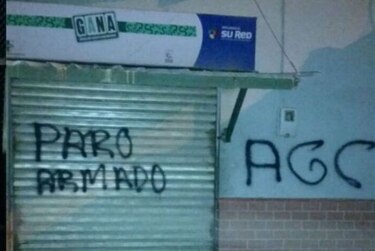 Dos muertos en Colombia en paro armado de banda criminal Clan Úsuga