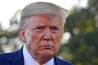 Trump descarga su ira en TV,  ante un eventual juicio político en su contra