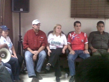 CD sortea posiciones de precandidatos presidenciales